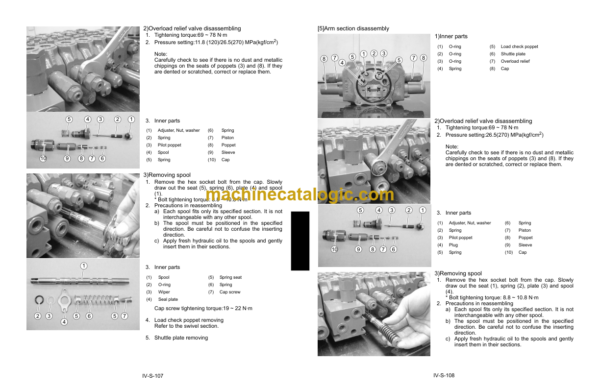 Kubota KX121-3 KX161-3 Excavator Workshop Manual