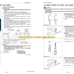 Kubota SM-E2B SERIES DIESEL ENGINE Workshop Manual