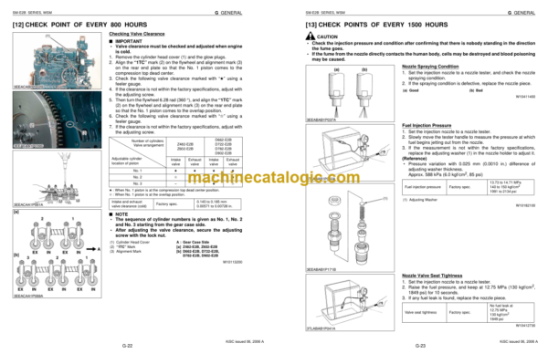 Kubota SM-E2B SERIES DIESEL ENGINE Workshop Manual