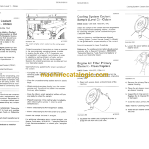 CAT 312D Excavator Operation and Maintenance Manual