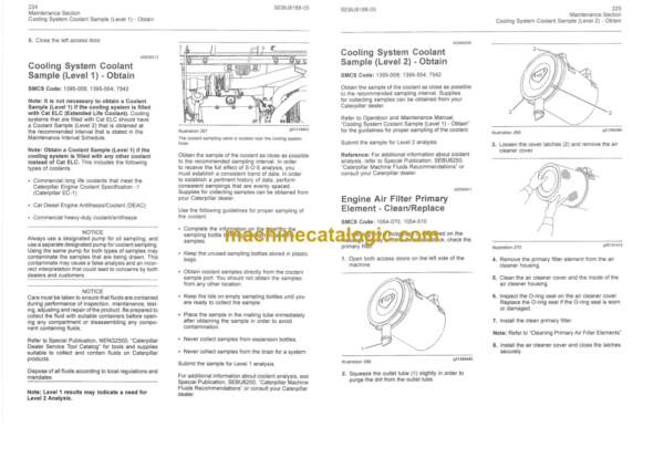 CAT 312D Excavator Operation and Maintenance Manual