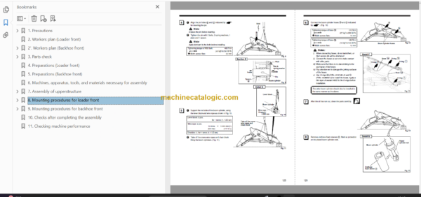 Hitachi EX1200-6 Hydraulic Excavator Technical and Workshop Manual