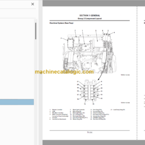 Hitachi ZX225USLC-5B ZX225USRLC-5B Hydraulic Excavator Technical and Workshop Manual