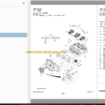 Hitachi ZX350LC-7 ZX350LCN-7 Hydraulic Excavator Parts Catalog & Equipment Components Parts Catalog