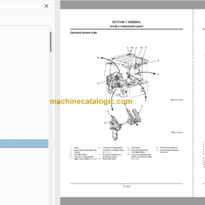 Hitachi ZW180-5A Wheel Loader Technical and Workshop Manual