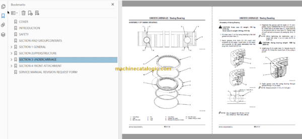 Hitachi EX1200-6 Hydraulic Excavator Technical and Workshop Manual