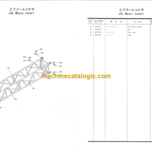 Hitachi PD80 Crawler Crane Parts Catalog