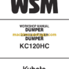 Kubota KC120HC Dumper Workshop Manual