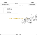John Deere 325J BACKHOE LOADERS Parts Catalog