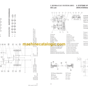 Kubota KC120HC Dumper Workshop Manual