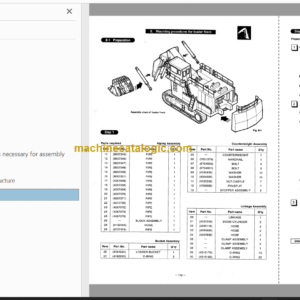 Hitachi EX1800-3 Excavator Technical and Workshop Manual