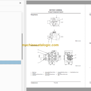 Hitachi ZW180-5B ZW180PL-5B Wheel Loader Technical and Workshop Manual