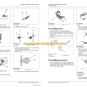 Kubota KX060-5 U56-5 V2607-CR-E5-BH1 V2607-CR-E5-BH2 Diesel Engine Diagnosis Manual