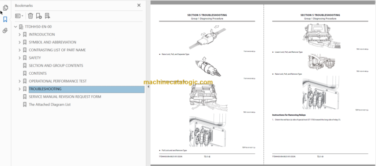 ZX135US-7B Technical Manual (Operation Principle Troubleshooting)