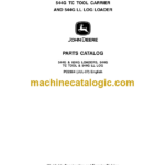 John Deere 544G AND 624G LOADERS 544G TC TOOL CARRIER AND 544G LL LOG LOADER Parts Catalog