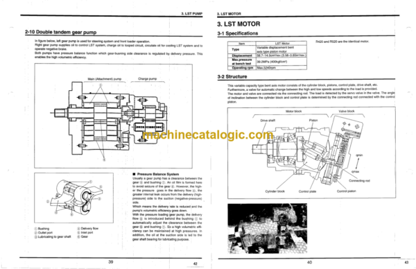 Kubota R420 R520 Wheel Loader Workshop Manual Code No. 97899-60420