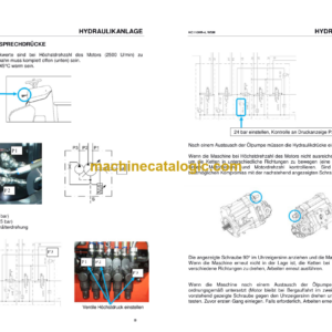 Kubota KC110HR-4 Dumper Workshop Manual GERMANY