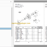 Hitachi ZX490LCH-7 ZX530LCH-7 Hydraulic Excavator Parts Catalog & Equipment Components Parts Catalog
