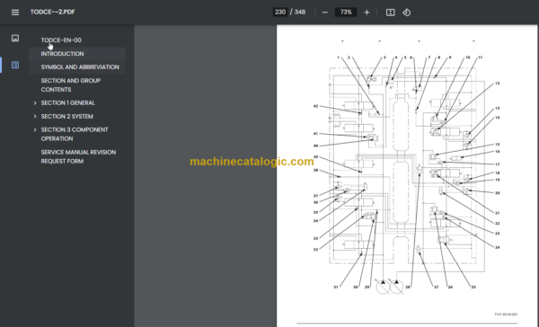 Hitachi ZX240-5G ZX240LC-5G ZX250H-5G ZX250LCH-5G Hydraulic Excavator Technical and Workshop Manual