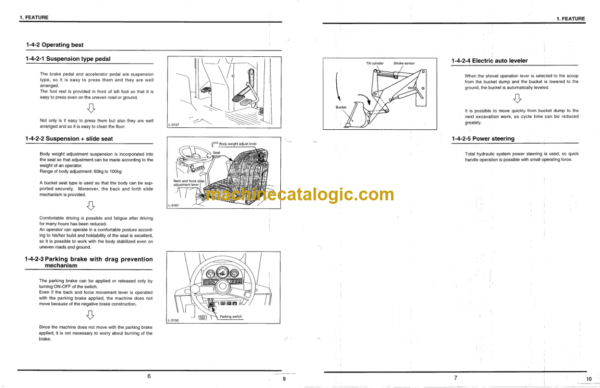 Kubota R420 R520 Wheel Loader Workshop Manual Code No. 97899-60420