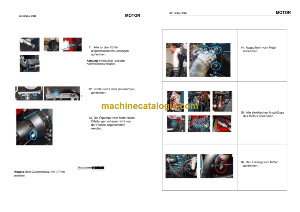 Kubota KC110HR-4 Dumper Workshop Manual