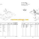 Hitachi RX3300-3 Leaderless Pile Driver Parts Catalog
