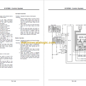 Hitachi EX1900-5 Technical and Workshop Manual