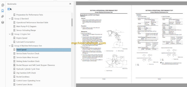 Hitachi ZW180-6 Wheel Loader Technical and Workshop Manual