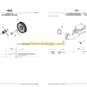 John Deere 317 AND 320 SKID STEERS Parts Catalog