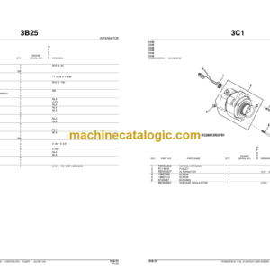 John Deere POWERTECH 12.5L 6125HF070 OEM Engine(ESN 030000- )(Waterloo) Parts Catalog