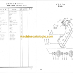 Hitachi PD80-60S Direct Coupled Type Pile Driver Parts Catalog