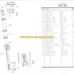 Hitachi PD80-60S Direct Coupled Type Pile Driver Parts Catalog