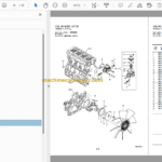 Hitachi ZX75US-A ZX85US Hydraulic Excavator Parts Catalog & Equipment Components Parts Catalog