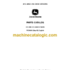 John Deere 313 AND 315 SKID STEERS Parts Catalog