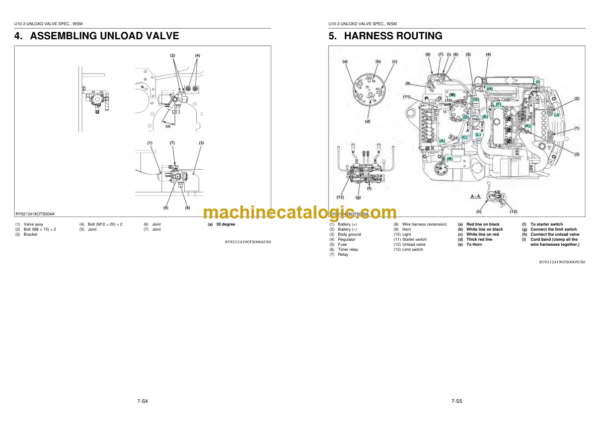 Kubota K008-3 U10-3 Code No.97899-60736 Excavator Workshop Manual