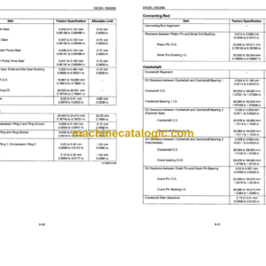 Kubota D782-B Diesel Engine Workshop Manual