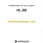 Hitachi HL-8B HI-LIMITTER Parts Catalog