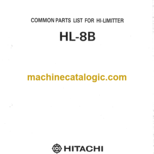 Hitachi HL-8B HI-LIMITTER Parts Catalog