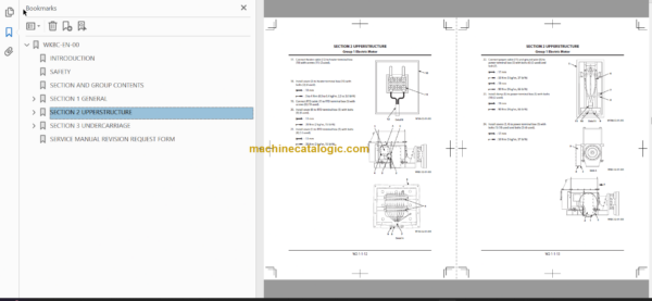 Hitachi EX1900E-6 Hydraulic Excavator Technical and Workshop Manual