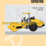 Volvo ROLLER SD115B S135B Operators Manual