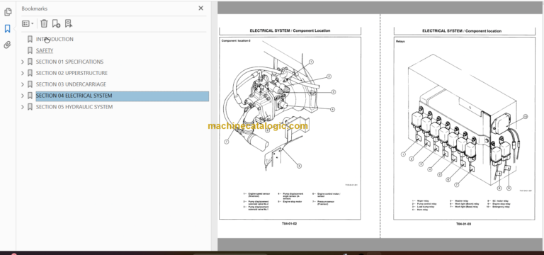 EX100-3 Technical and Workshop Manual