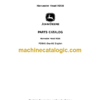 John Deere Harvester Head H290 Parts Catalog