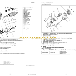 Kubota 05-E4B SERIES 05-E4BG SERIES Workshop Manual