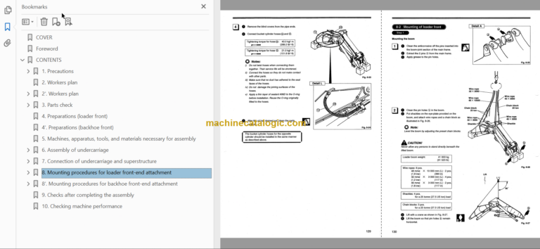 Hitachi EX2500 Technical and Workshop Manual