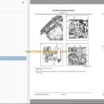 Hitachi ZX345USLC-7H Hydraulic Excavator Technical and Workshop Manual
