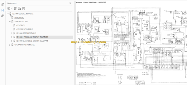 Hitachi EX1000 Service Manual