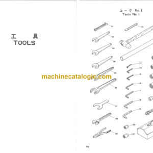 Hitachi PD80 Pile Driver Parts Catalog