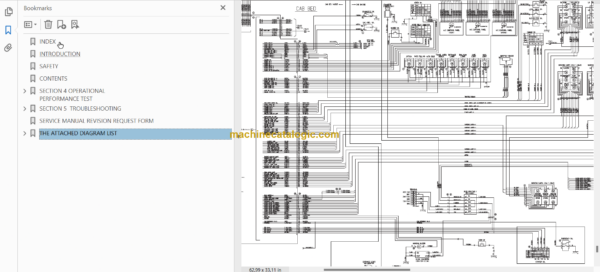 Hitachi EX2500-5 Excavator Technical and Assembly Procedure and Workshop Manual