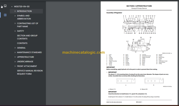 Hitachi ZX350-7 ZX360LC-7 ZX360LCH-7 Hydraulic Excavator Technical and Workshop Manual