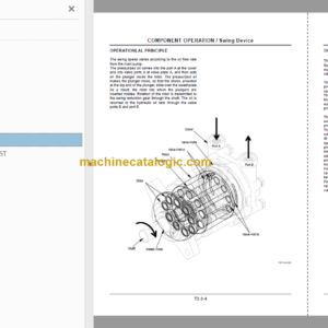 Hitachi HX120B HX140B Crawler Mounted Aerial Platform Technical and Workshop Manual